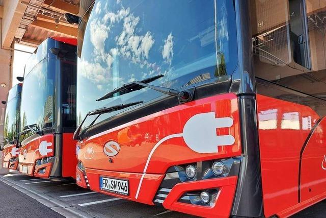 Die Freiburger Verkehrs-AG beschleunigt die Umstellung auf E-Busse