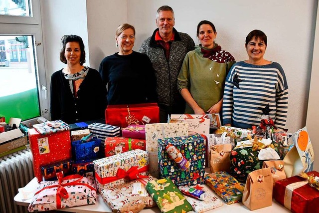 Eine positive Bilanz der Weihnachtspc...und Renate Sammet-Grether (von links).  | Foto: Heinz und Monika Vollmar