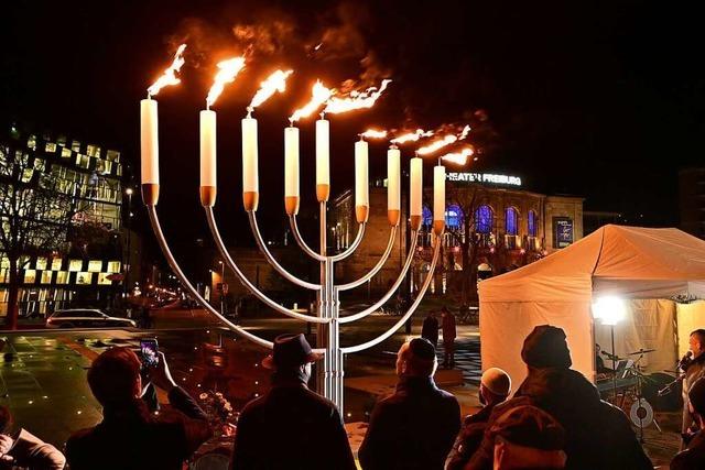 Jüdische Gemeinden in Freiburg feiern Chanukka