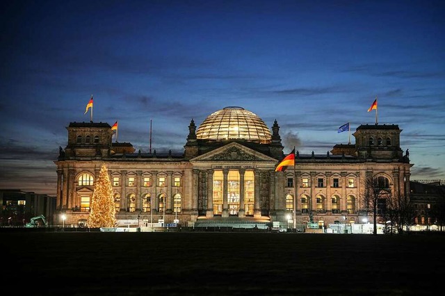Wie sicher sind die Abgeordneten und Mitarbeitenden im Bundestag?  | Foto: Kay Nietfeld (dpa)