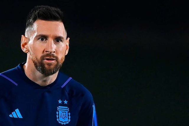 Omniprsent und das Gesicht der WM: Lionel Messi  | Foto: FRANCK FIFE (AFP)