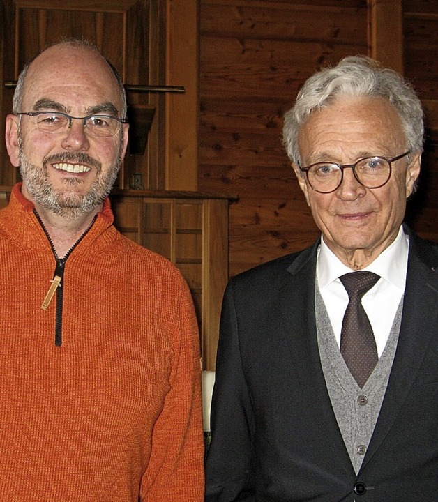 Das neue Vorstandsduo: Armin Spitz (links) und Wolfram Uhrig  | Foto: Ulrike Spiegelhalter