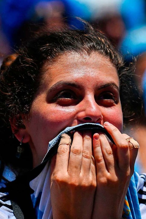 Ein Land im emotionalen Ausnahmezustand: Argentinien ist Fußball-Weltmeister.  | Foto: LUIS ROBAYO (AFP)