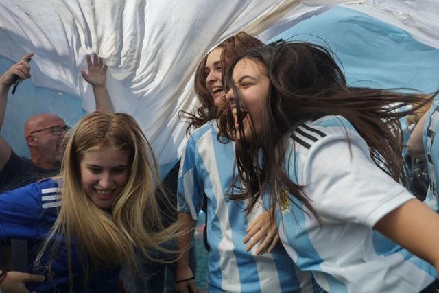 Endlich wieder Weltmeister: Argentinien versinkt im Jubel