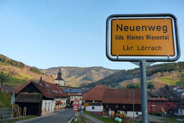 Neuenweg stieg rasch von einem Weiler ...em Dorf mit selbstndiger Pfarrei auf.  | Foto: Dirk Sattelberger