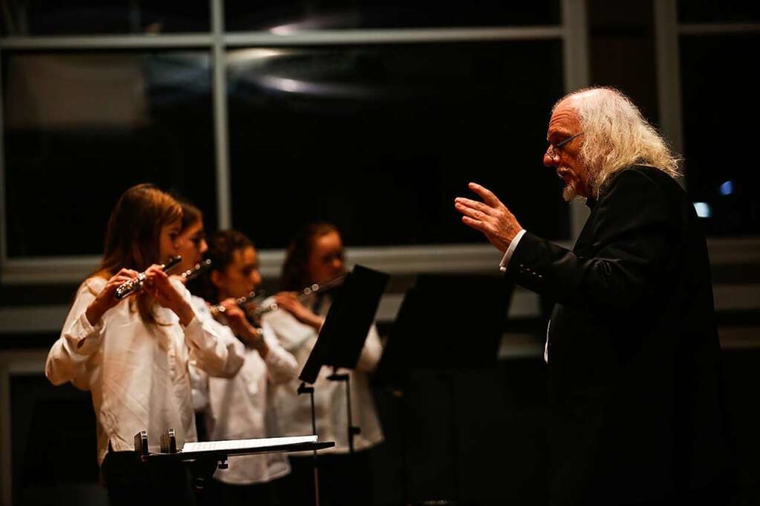 Die Querflten des Jugendorchesters  | Foto: Adrian Hofmann