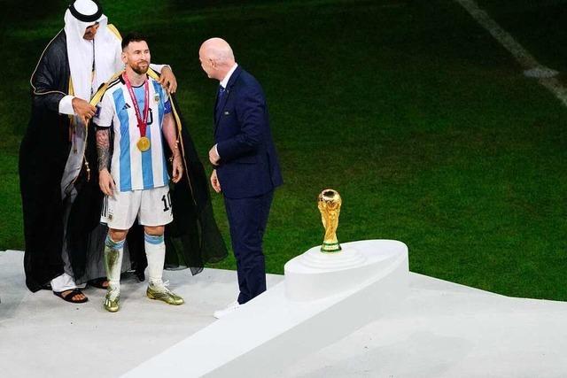Messi im Bischt zum WM-Abschluss - so politisiert bleibt der Fußball
