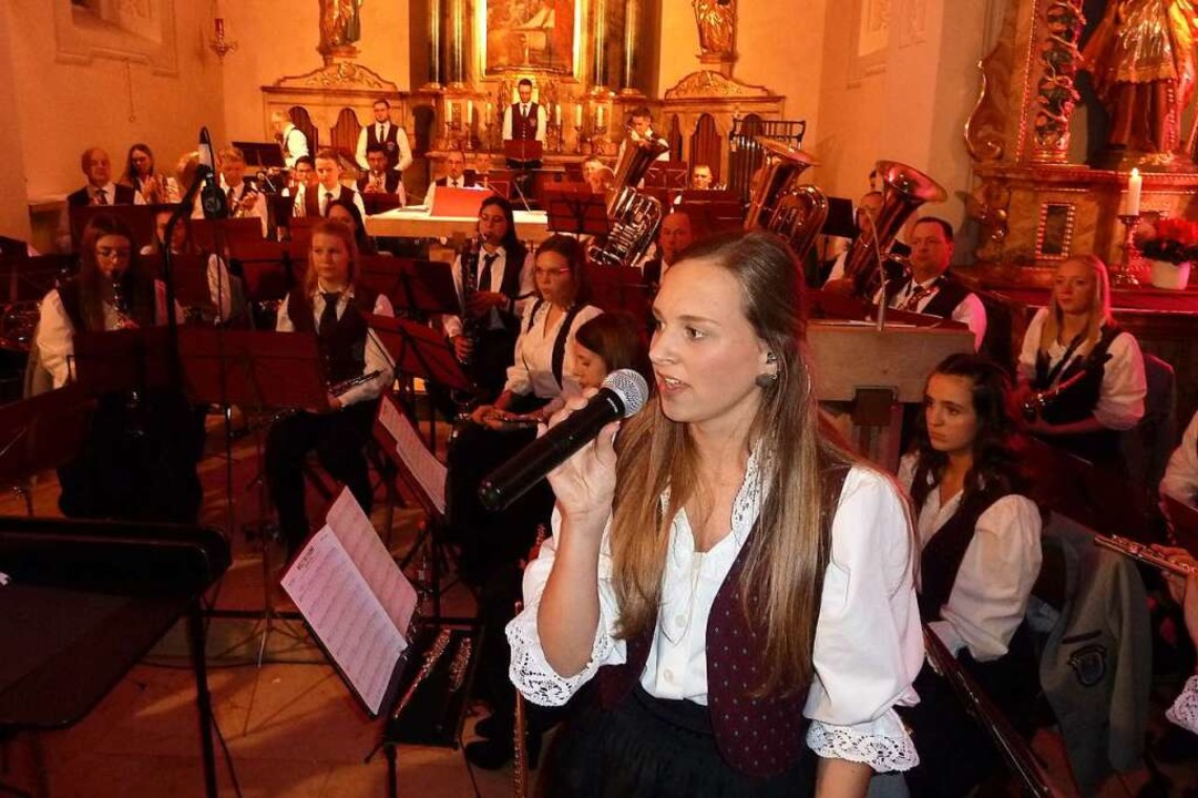 Lena Ketterer bei ihrem Auftritt als Solistin   | Foto: Heidrun Simoneit