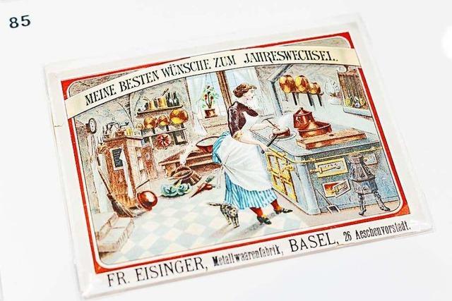 Basler Museum gibt Einblick in die Welt der Weihnachtskarten