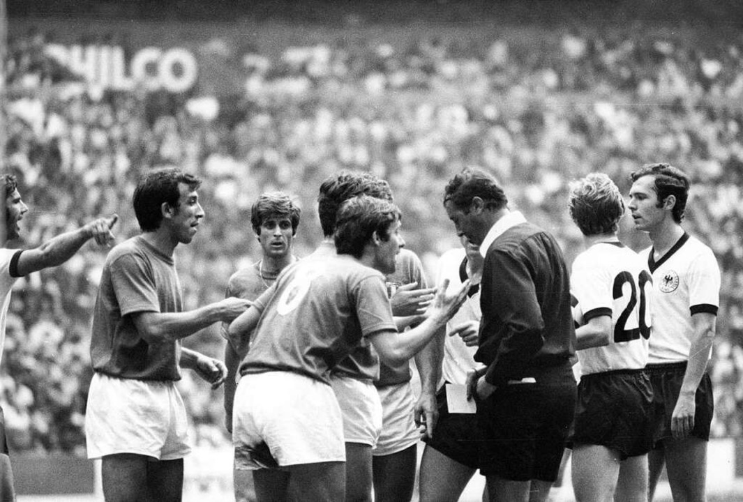 Aufregung unter deutschen und italieni...gen Italien mit 3:4 nach Verlngerung.  | Foto: -