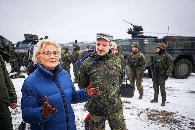 Lambrecht kritisiert Weitergabe von Angaben zu Einsatzfhigkeit von Militrgert