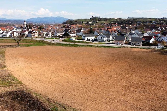 Auf dieser Flche in Riegel soll das n...ite III&#8220; entstehen. (Archivbild)  | Foto: Hans-Peter Ziesmer