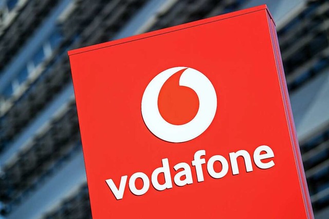 Vodafone-Kunden sind von der Strung betroffen.  | Foto: Federico Gambarini (dpa)