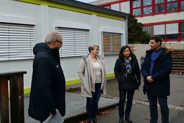 Alexander Guhl, Christine Rutschmann, ...der Hans-Thoma-Schule in Bad Sckingen  | Foto: David Pister