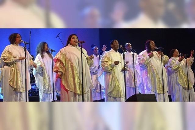 Weihnachtsstimmung bei Gospelkonzert im Gloria Theater