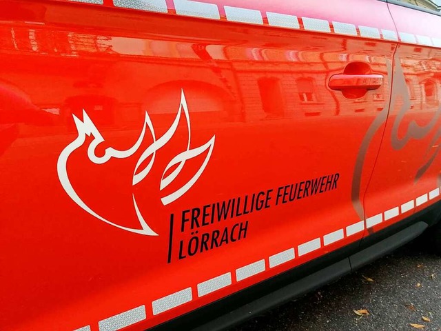 Die Freiwillige Feuerwehr Lrrach hatte am 24. Dezember viel zu tun.  | Foto: Kathrin Ganter