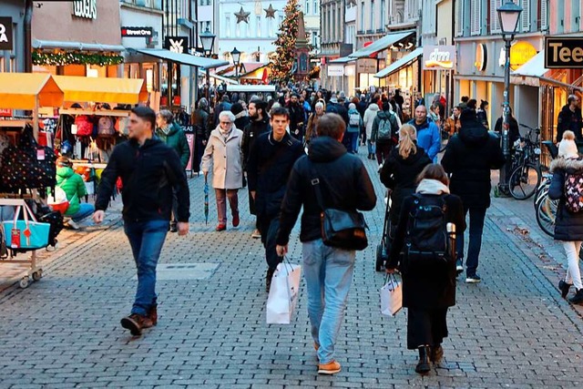 Hndlervereinigungen zeigen sich auch ...den Verkufen wieder bergauf zu gehen.  | Foto: Badische Zeitung