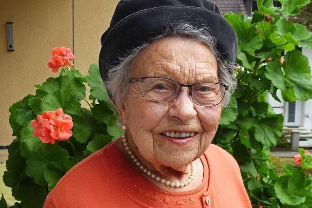 Die älteste Elzacherin, Ida Weber, ist mit 103 Jahren verstorben