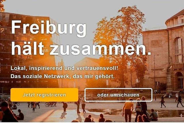 Digitales Bürger-Netz #freiburghältzusammen geht offline