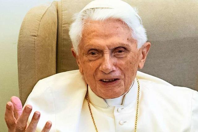 Emeritierter Papst Benedikt XVI. 