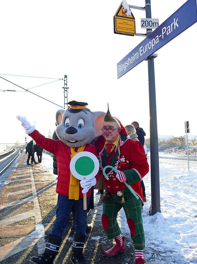 Seit dem 11. Dezember hlt der TGV auch am Bahnhof in Ringsheim. Mit dem franzsischen Schnellzug ist man in gut 2,5 Stunden in Paris.