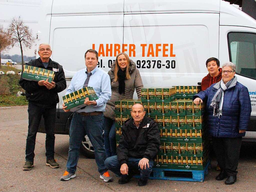 Wieder hat Anita Rinklef aus Krzell Spenden fr die Tafel in Lahr gesammelt. Bereits an Ostern hat sie sich fr die Einrichtung eingesetzt.