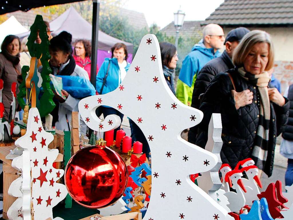 Der Weihnachtsmarkt in Meienheim im Dezember