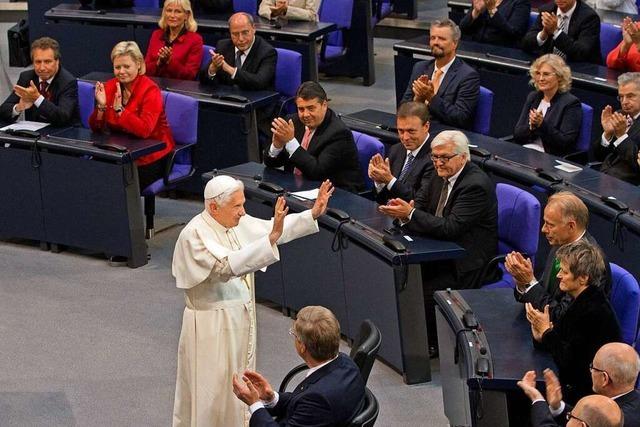 Der Papst im Bundestag: Im Stil des Professors