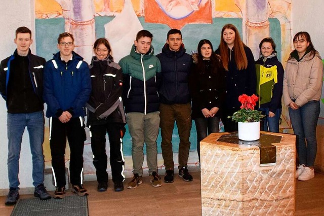 Jugendliche aller Konfessionen, Minist...ickenbacher Pfarrkirche im neuen Jahr.  | Foto: Bernadette Andr