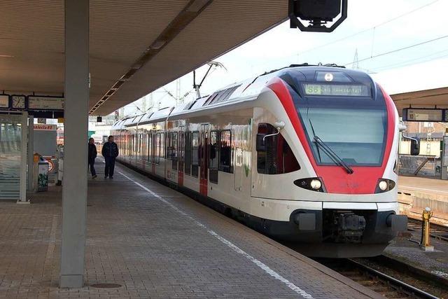 In Basel werden versptete ICE auch zum Hindernis fr die S-Bahn ins Wiesental