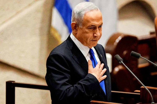 Benjamin Netanjahu, designierter Ministerprsident von Israel  | Foto: AMIR COHEN (AFP)