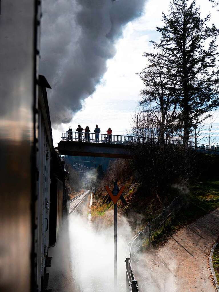 Am Bahnhof in Schluchsee 