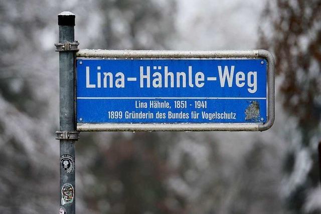 Straennamen in Freiburg: War Lina Hhnle eine 
