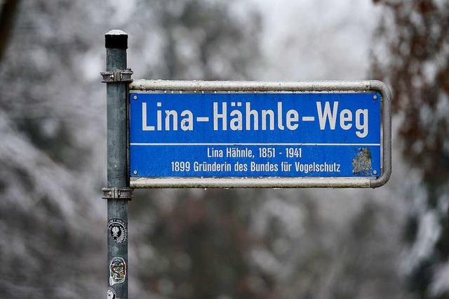 Die Benennung eines Wegs im Dietenbachpark ist nicht mehr unumstritten.  | Foto: Ingo Schneider