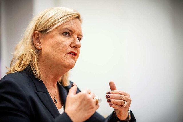 Eva Hgl (SPD), Wehrbeauftragte des Deutschen Bundestages  | Foto: Michael Kappeler (dpa)