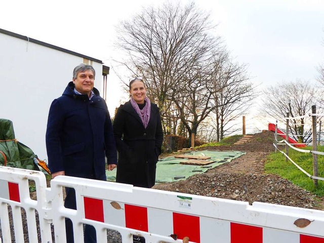 Norbert Reckel-Probst, Leiter der Einr...e Auenbereich des Kindergartens wird.  | Foto: Sabine Ehrentreich