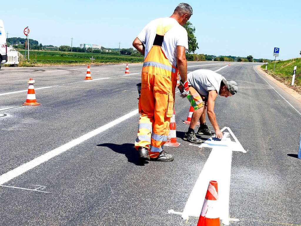 Aufgrund der  Vollsperrung der B3 zwischen Friesenheim und Oberschopfheim im Juni nutzen viele Fahrer Schleichwege  durch die Weinberge. Das Chaos bleibt aus.