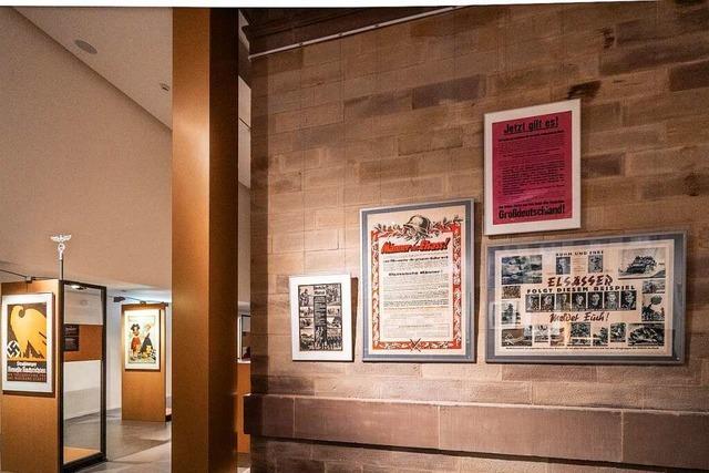 Die Straburger Nationalbibliothek zeigt eine Ausstellung zur Nazizeit in Ostfrankreich