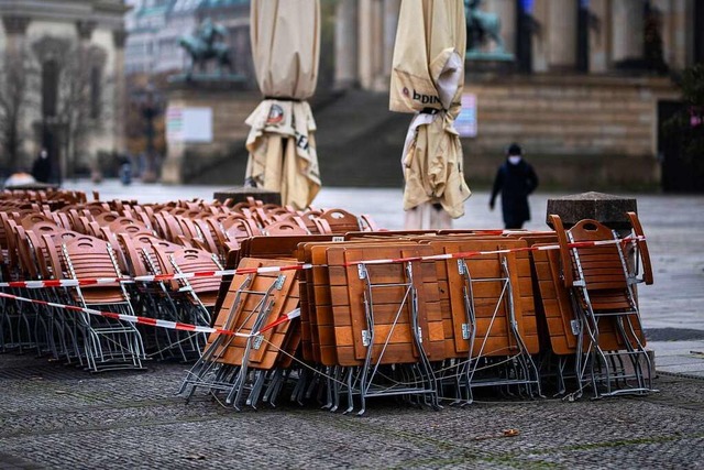 2020 mussten gastronomische Betriebe wegen Corona zeitweise zumachen.  | Foto: Florian Gaertner/photothek.de via www.imago-images.de