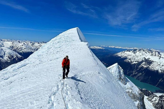 &#8222;Die Natur will dir nichts Bses...t er  auch das patagonische Inlandeis.  | Foto: privat