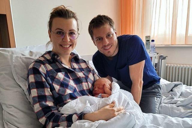 Freiburger Neujahrsbaby: Maximilian Peter kam um 0.20 Uhr zur Welt
