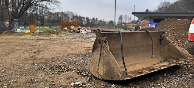 Beim VfR-Sportpark in Merzhausen entst...April oder Mai  2023 begonnen werden.   | Foto: Jacqueline Grundig