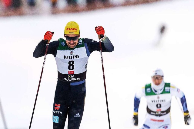 Janosch Brugger wird bei der diesjhrigen Tour de Ski nicht mehr starten.  | Foto: IMAGO/JOHANNA WALLEN