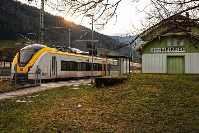 Breisgau-S-Bahn kollidiert mit Pferd bei Himmelreich