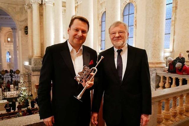 Zwei Meister entzünden ein musikalisches Feuerwerk St. Blasier Dom