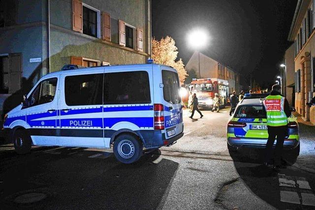 Ein Verletzter nach Schuss aus Polizei-Dienstwaffe in Hockenheim