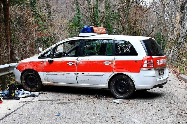 Das Einsatzfahrzeug  | Foto: Polizei Baselland