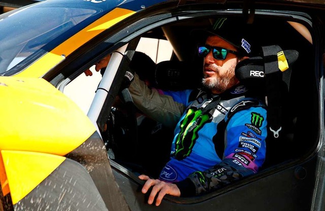 Ken Block am Steuer  | Foto: FRANCK FIFE (AFP)