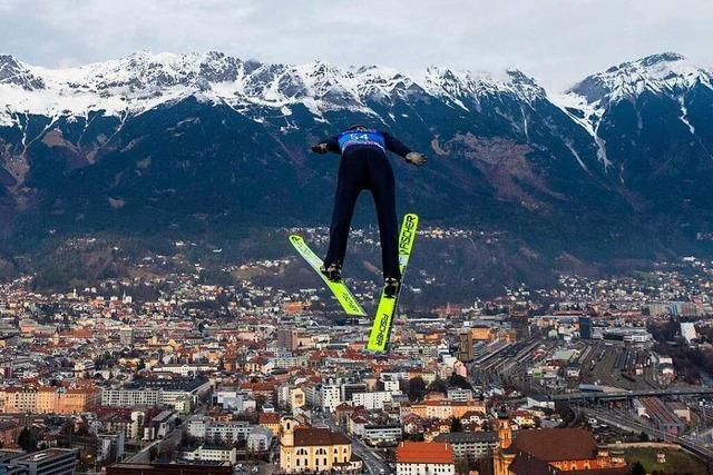 Skispringer Karl Geiger scheitert spektakulr in Innsbruck
