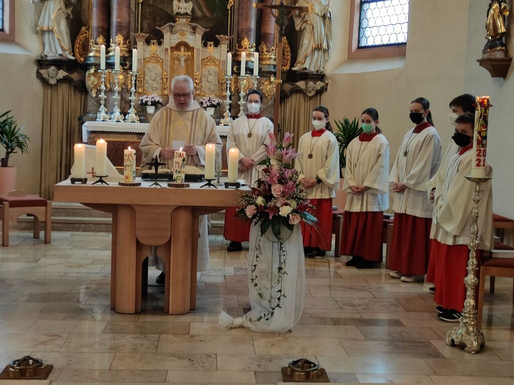 Patrozinium in St. Mansuetus in Oberbiederbach im Februar